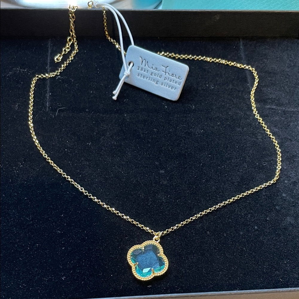 18kgold plated sterling silver Mia Fiore necklace